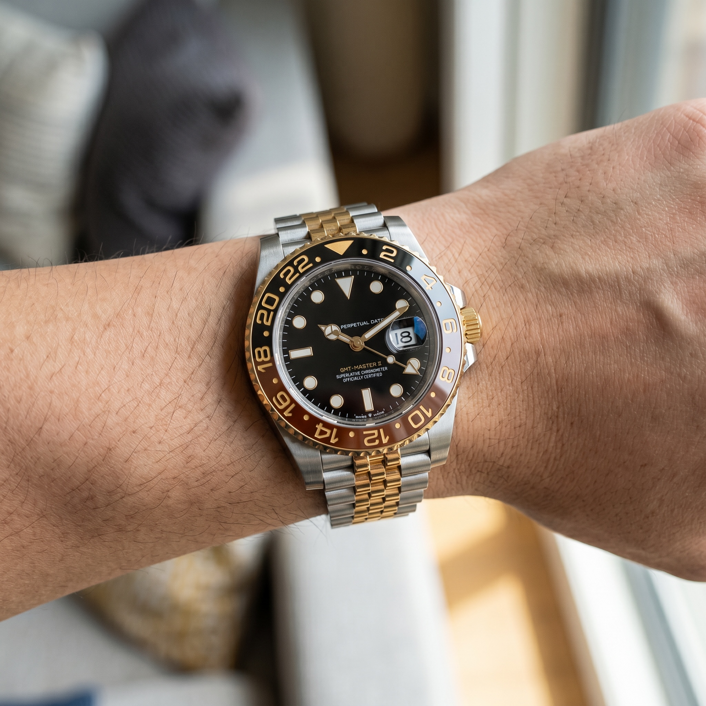 GMT Master II Gold & Silver