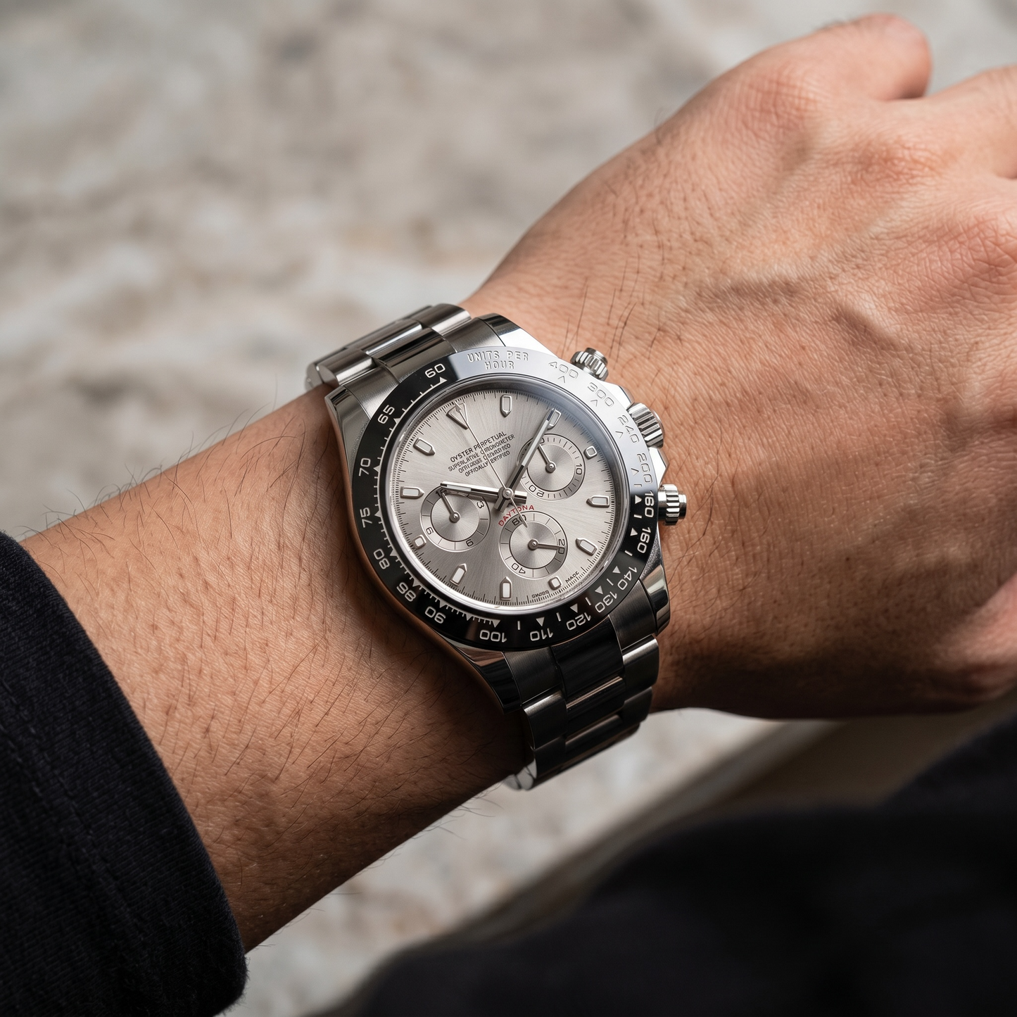 Daytona Silver Dial