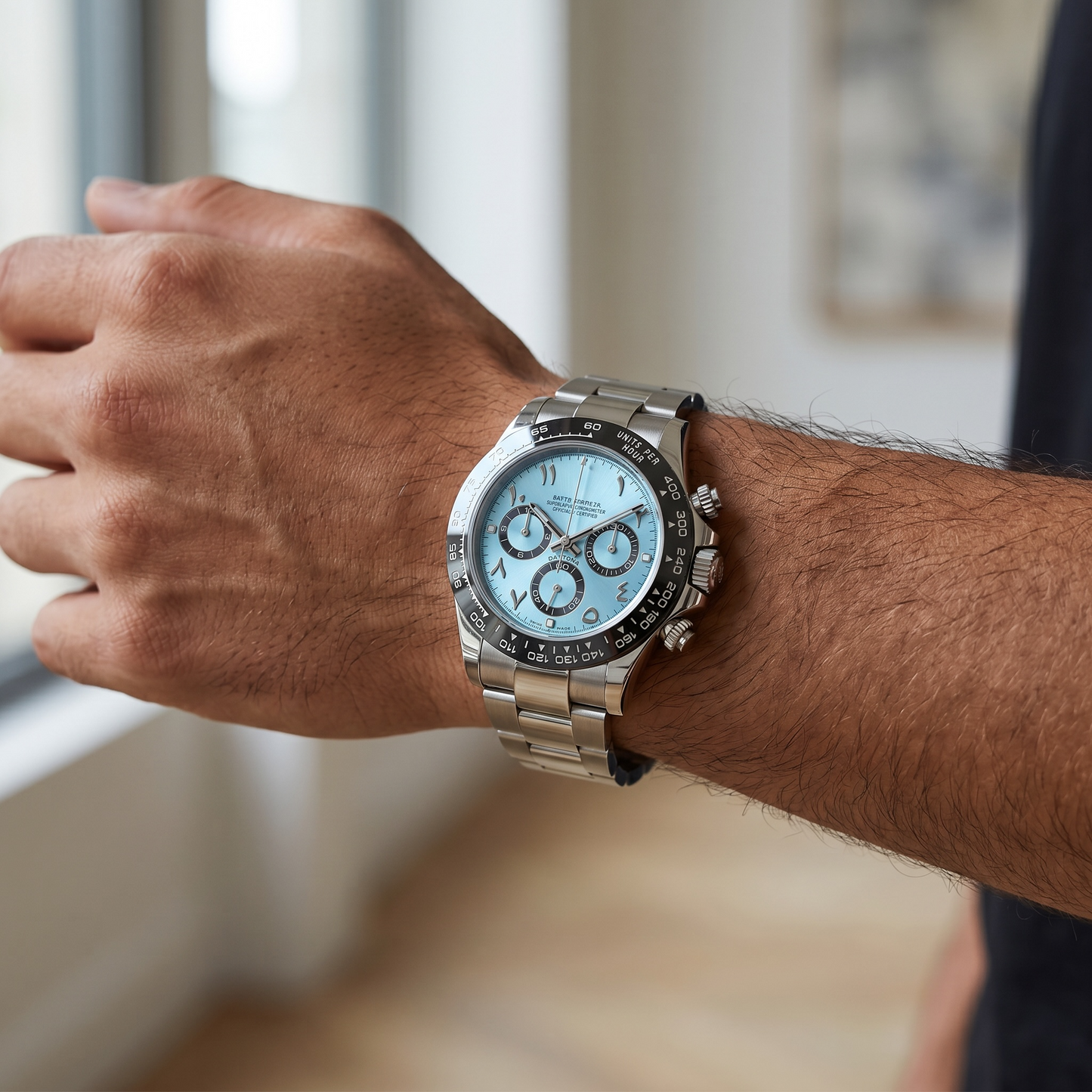 Daytona Blue Arabic Dial