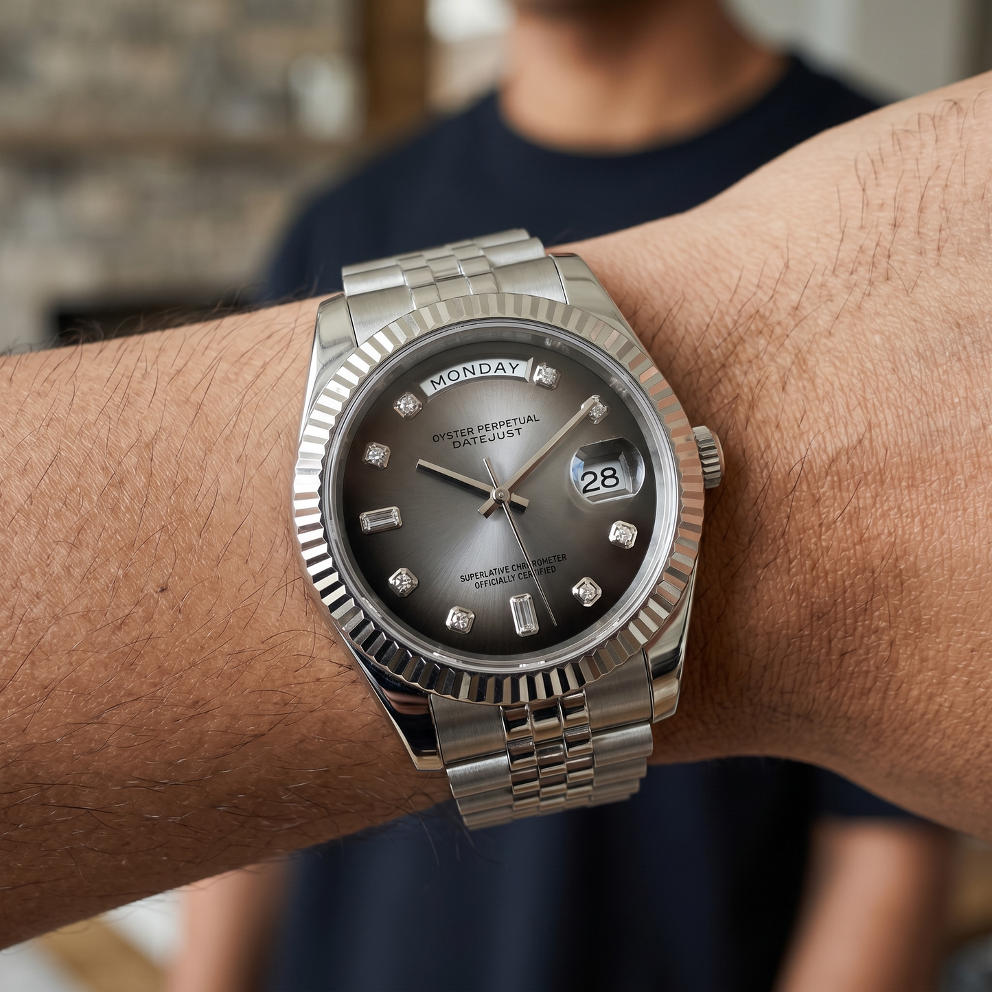 Day-date Shadow Baguette