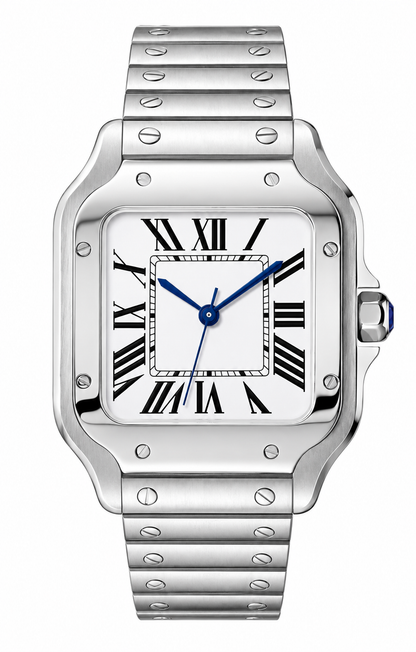 Santos White Dial
