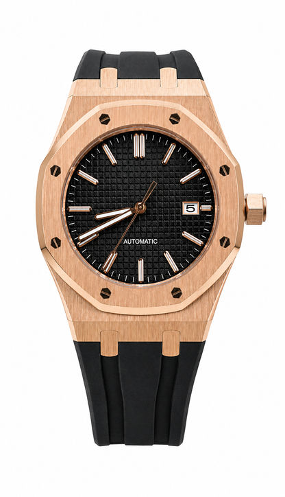 Royal Oak Rose Gold & Black