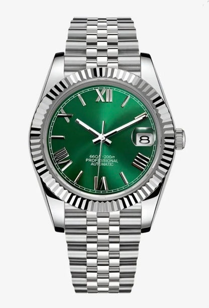 Datejust Green Roman Dial