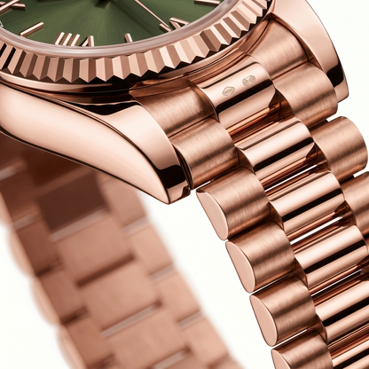 Day-Date Rose Gold & Olive