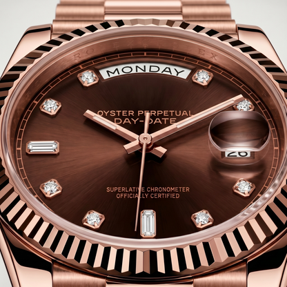 Day-Date Rose Gold & Chocolate