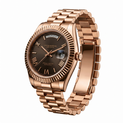 Day-Date Rose Gold Smoke Dial