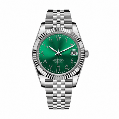 Datejust Arabic Green