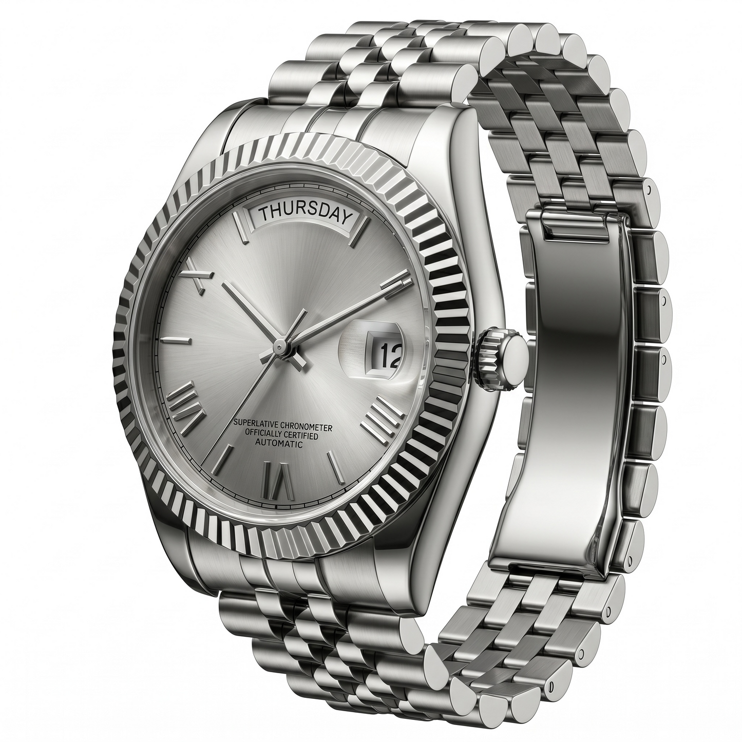 Day-Date Smoke Dial