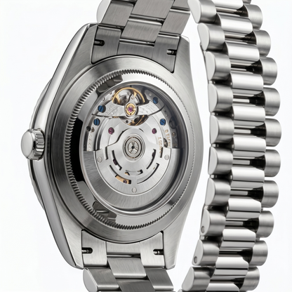Day-Date Midnight Blue Baguette diamonds