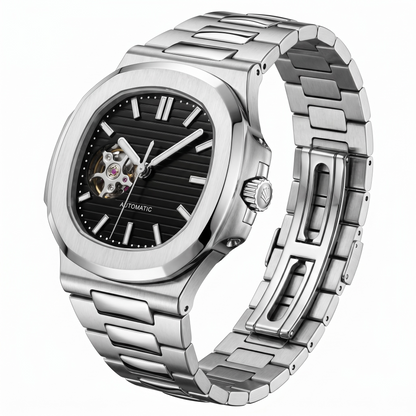 Nautilus Black Open Heart