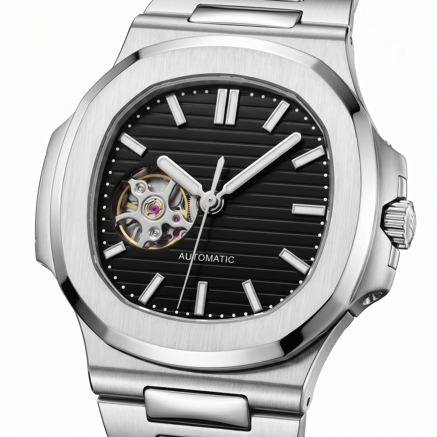 Nautilus Black Open Heart