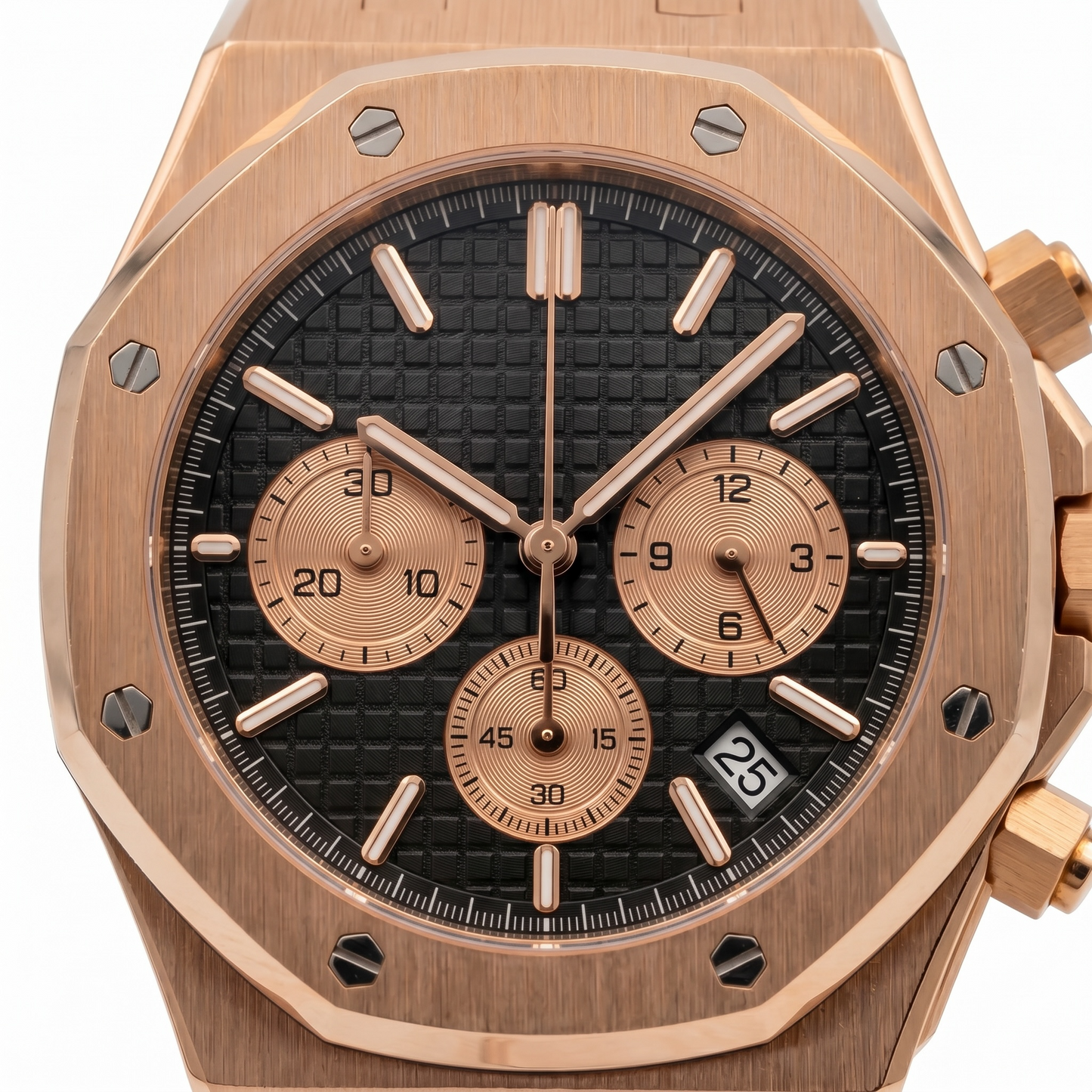 Royal Oak Rose Gold & White