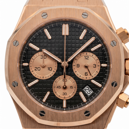 Royal Oak Rose Gold & White