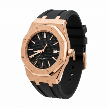 Royal Oak Rose Gold & Black