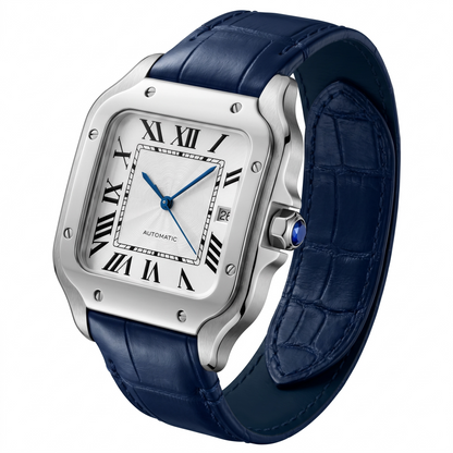 Santos Blue Leather
