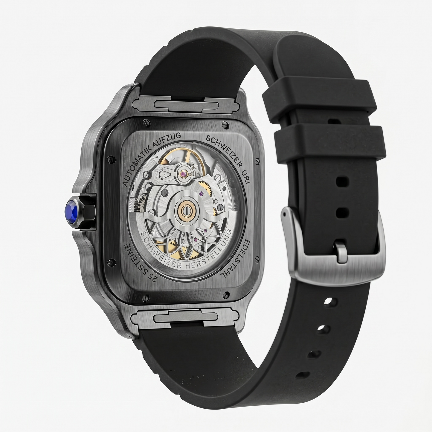 Santos Black Rubber