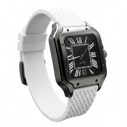 Santos Black & White Strap