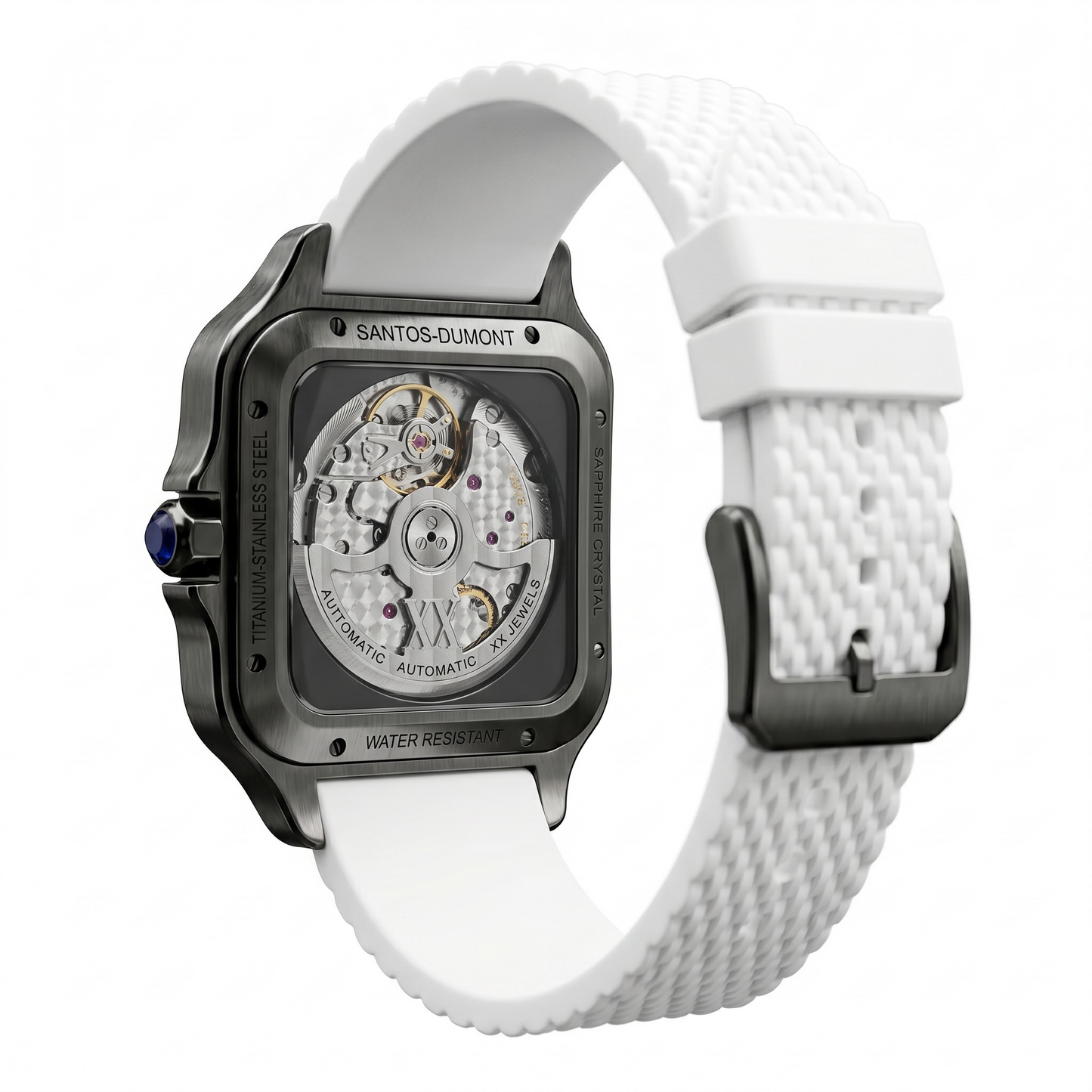 Santos Black & White Strap