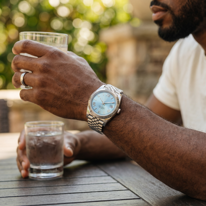 Datejust Ice Blue Roman Numerals