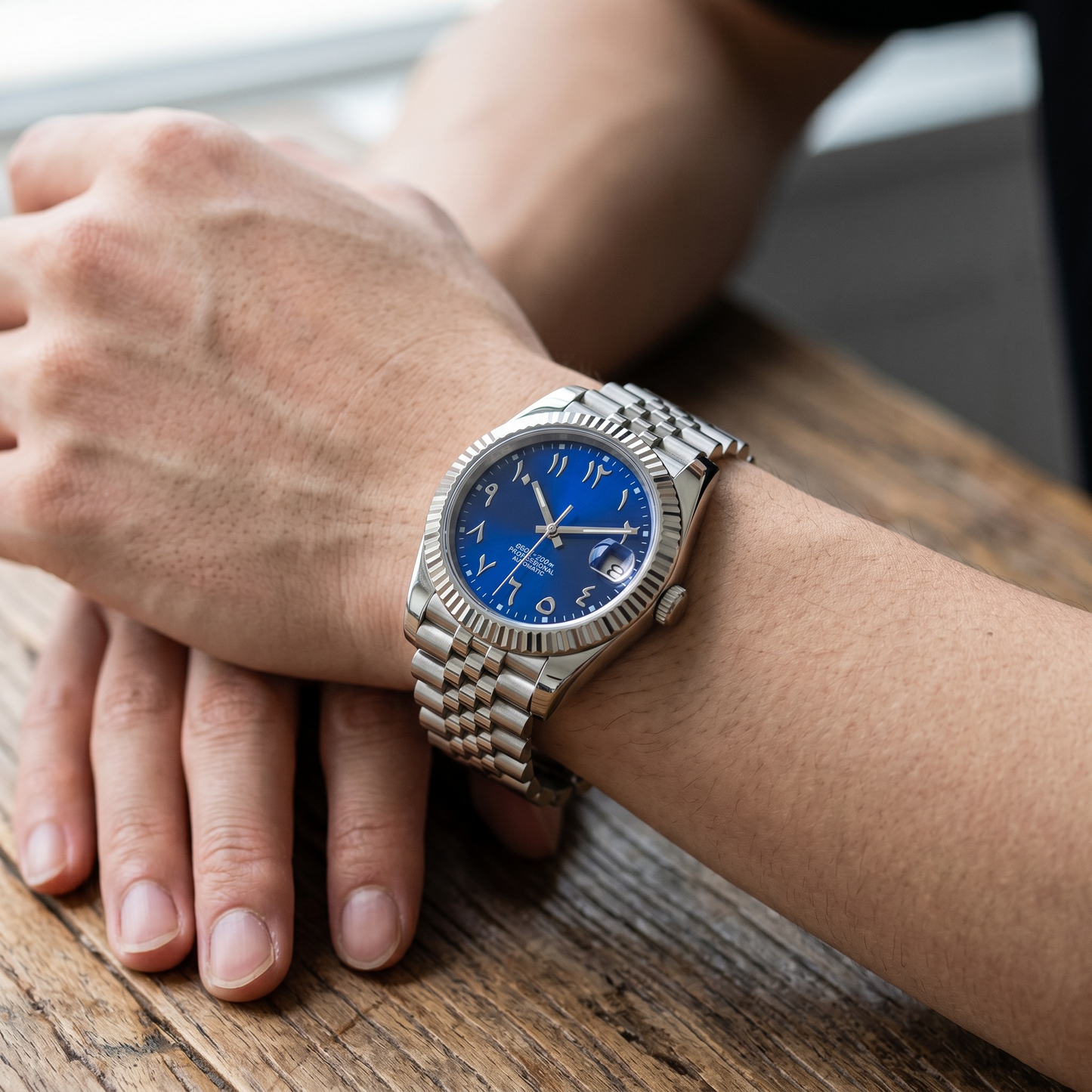 Datejust Blue Arabic Dial