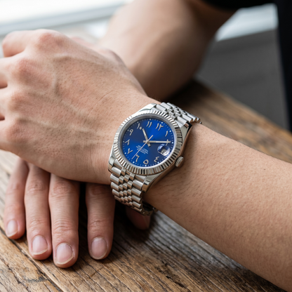 Datejust Blue Arabic Dial