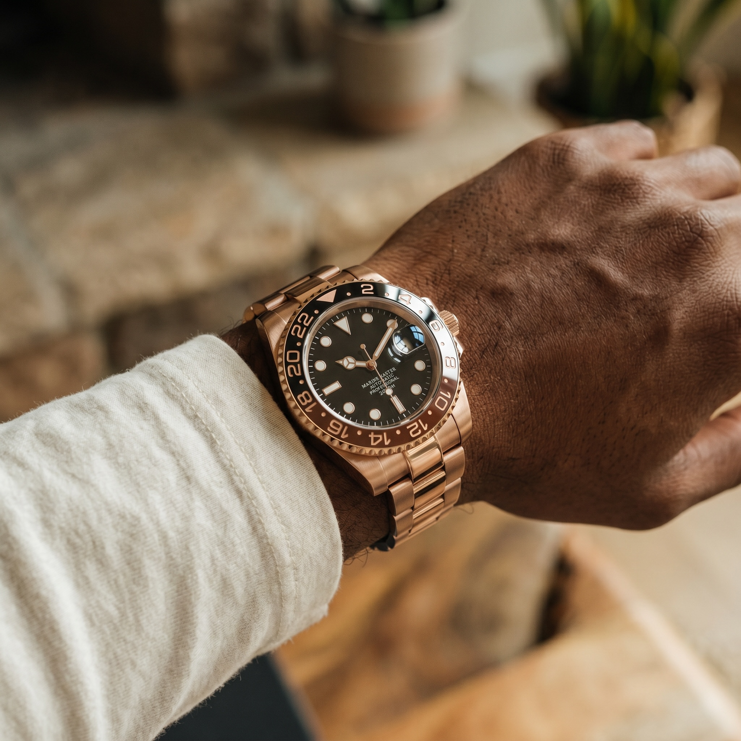 GMT Master II Rose Gold