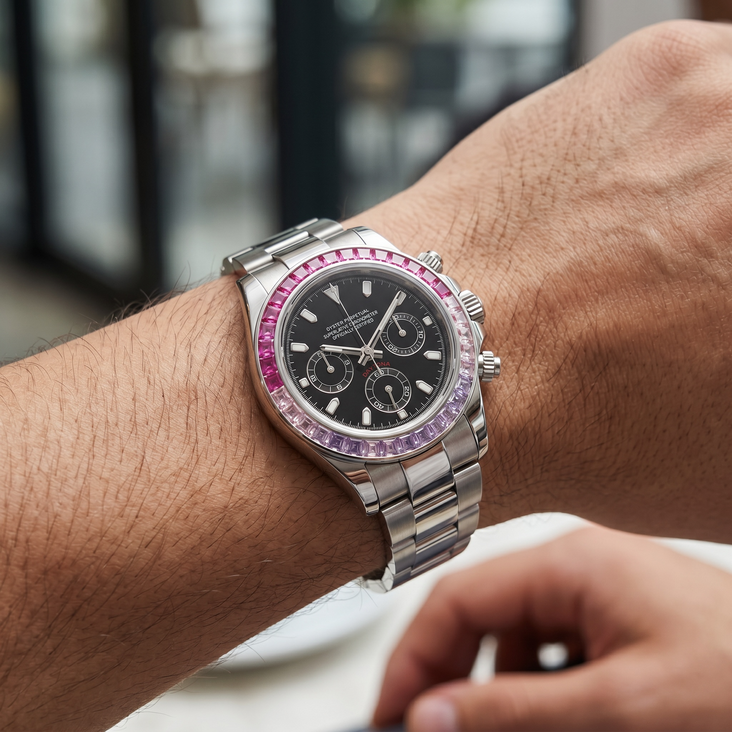 Daytona Pink & Purple Fade