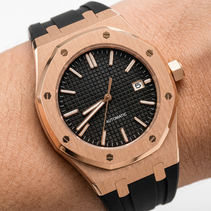 Royal Oak Rose Gold & Black