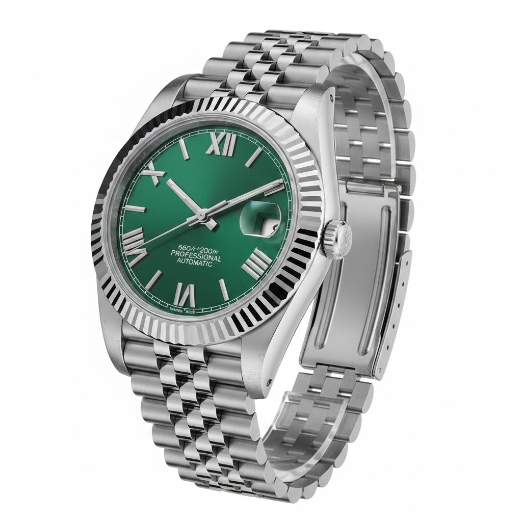 Datejust Green Roman Dial