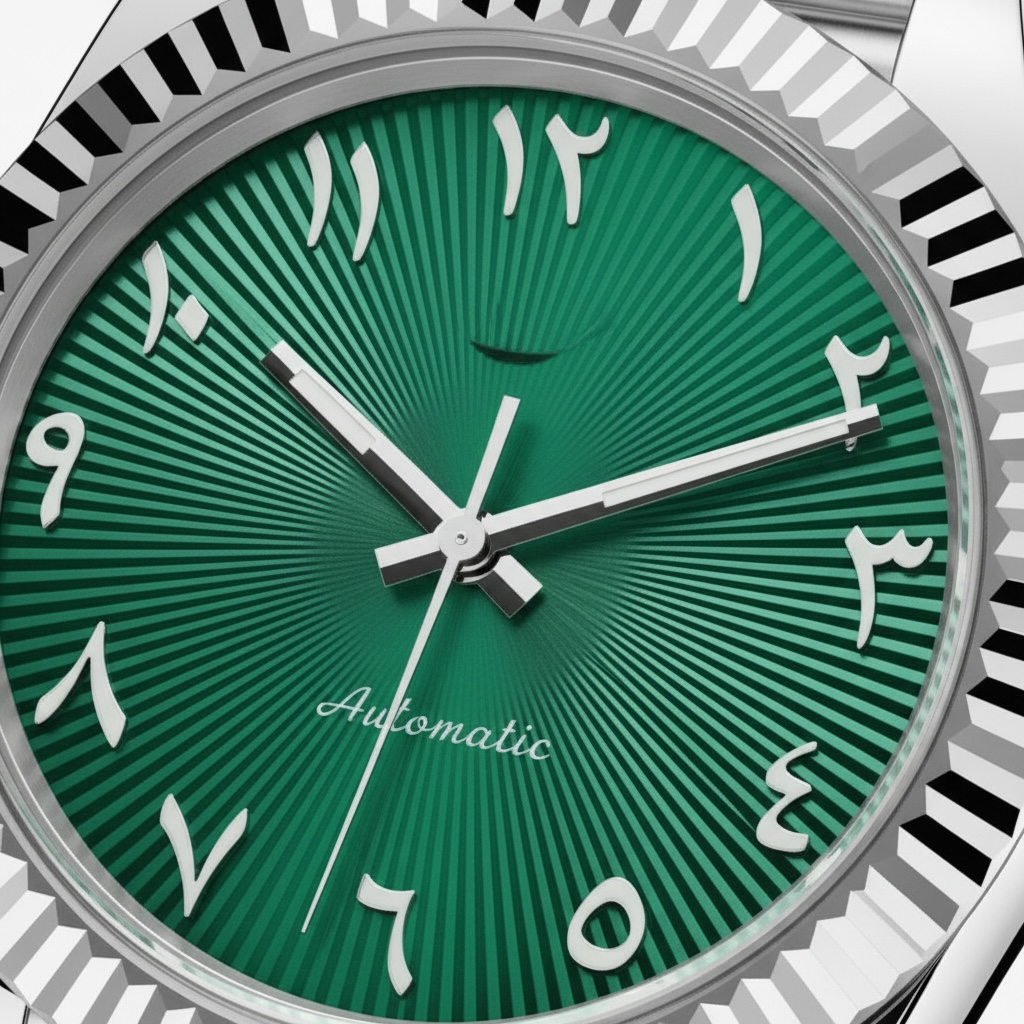 Datejust Green Arabic Dial