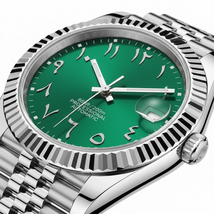 Datejust Arabic Green