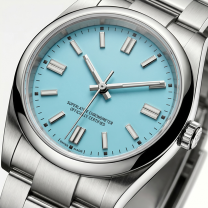 Oyster-Perpetual Ice Blue