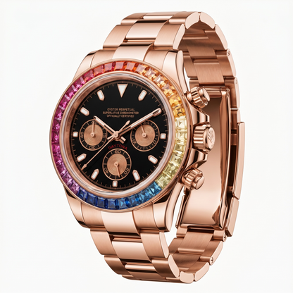 Daytona Rose Gold Rainbow
