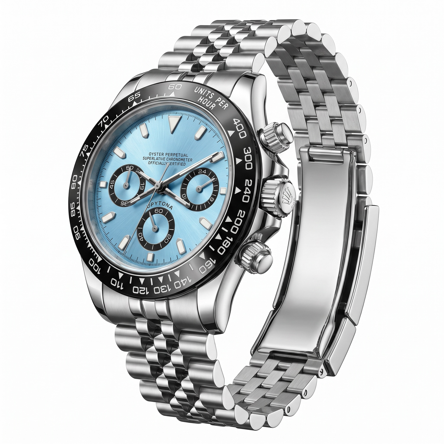 Daytona Platinum Blue Jubilee