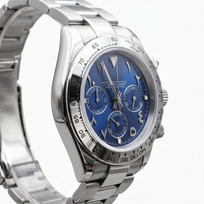 Daytona Ocean Blue Arabic Dial