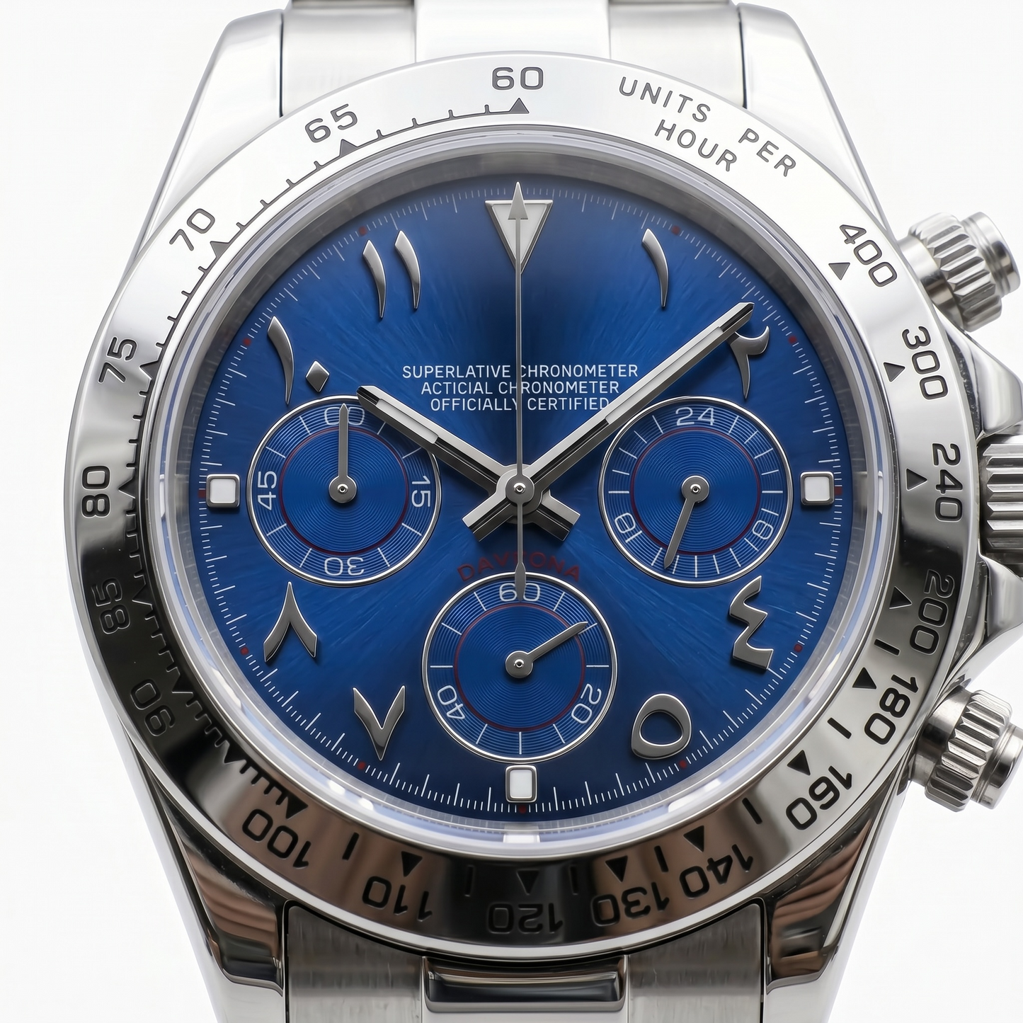 Daytona Ocean Blue Arabic Dial