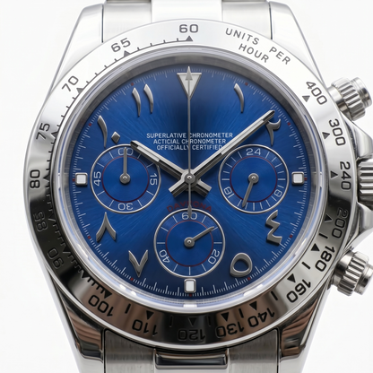 Daytona Ocean Blue Arabic Dial