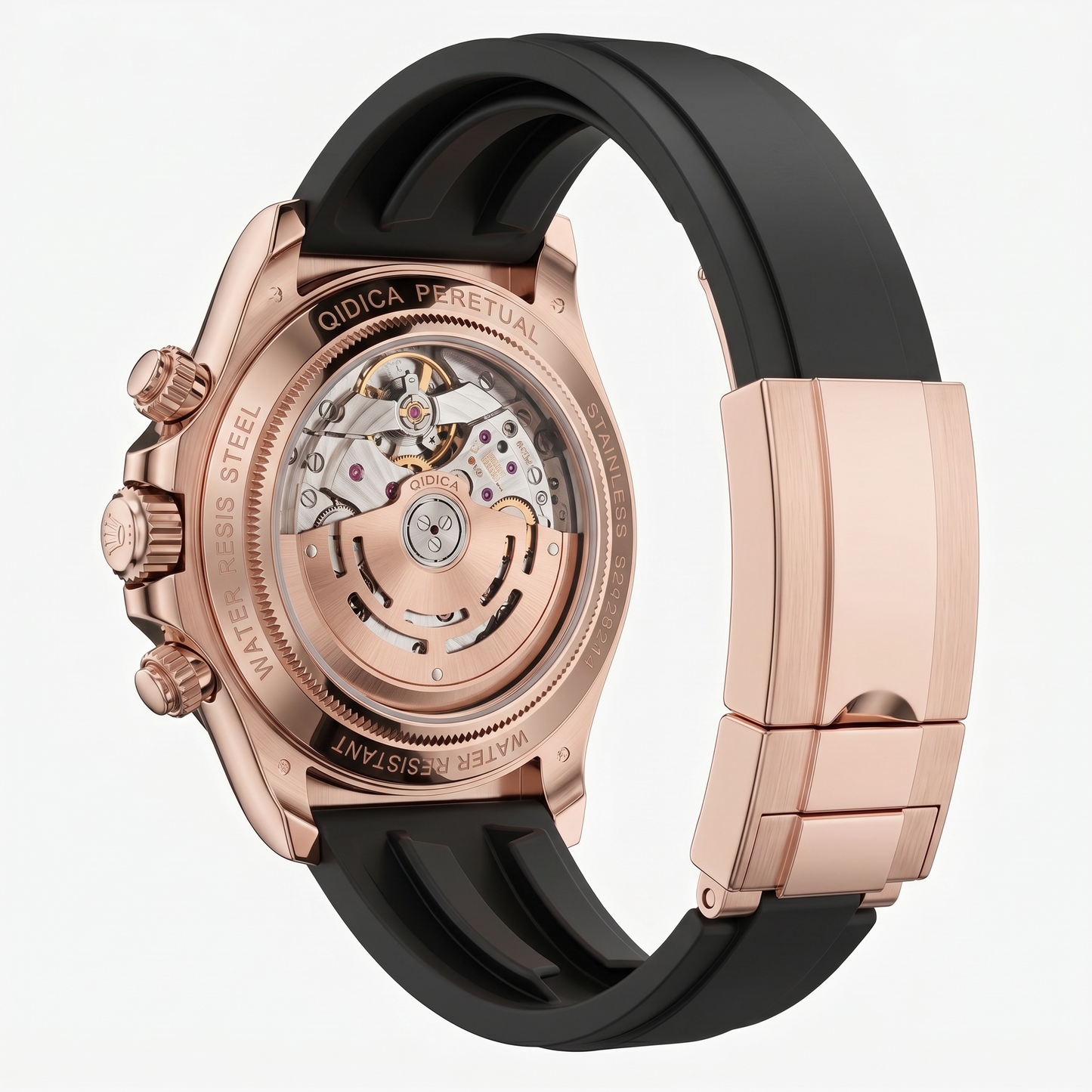 Daytona Chocolate & Rose Gold