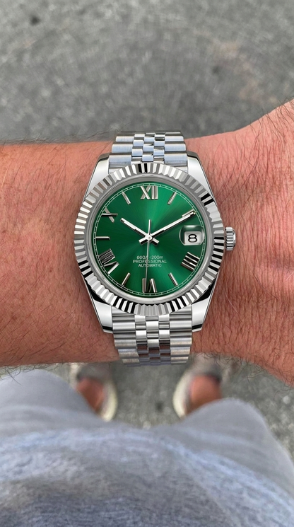 Datejust Green Roman Dial